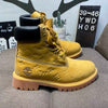 Boots Nubuck Premium jaune – Style Timberland | Confort & Robustesse