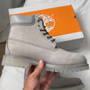 Boots Nubuck Premium Gris – Style Timberland | Confort & Robustesse