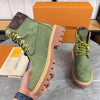 Boots Nubuck Premium vert– Style Timberland | Confort & Robustesse