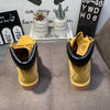 Boots Nubuck Premium jaune – Style Timberland | Confort & Robustesse