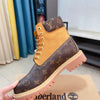 Boots Premium Bi-Matière Monogram – Urban Luxe Brown style timberland