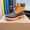Boots Premium Bi-Matière Monogram – Urban Luxe Brown style timberland