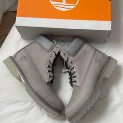 Boots Nubuck Premium Gris – Style Timberland | Confort & Robustesse